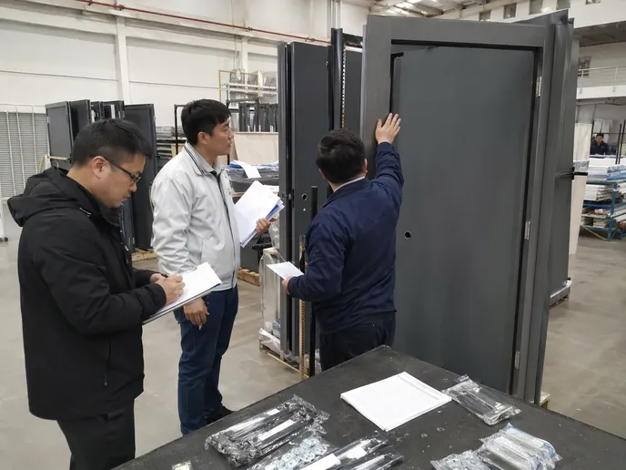 SGS third-party factory audit and pre-shipment inspection at EUWOO facility