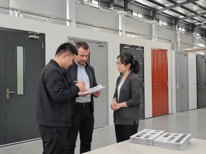 EUWOO security commercial door factory consultation