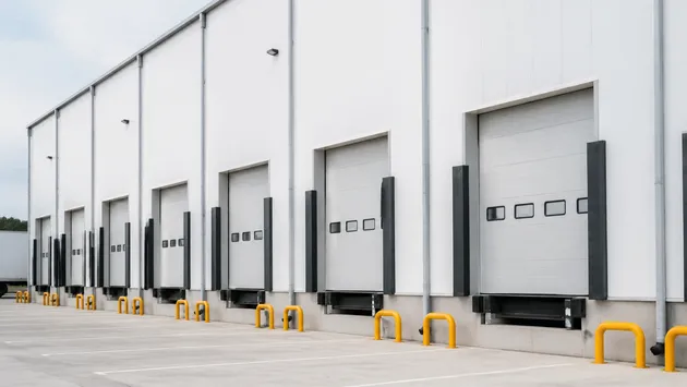 Consistent warehouse door specification across a manufacturing plant facility
