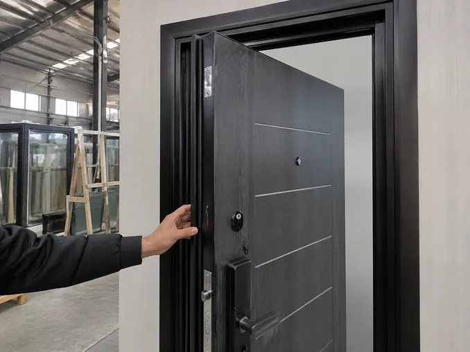 Steel front door surface finish and frame tolerance — B2B spec requirements