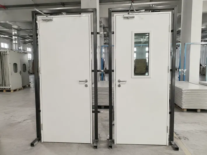 Office fire door FD30 solid panel distributor trial order