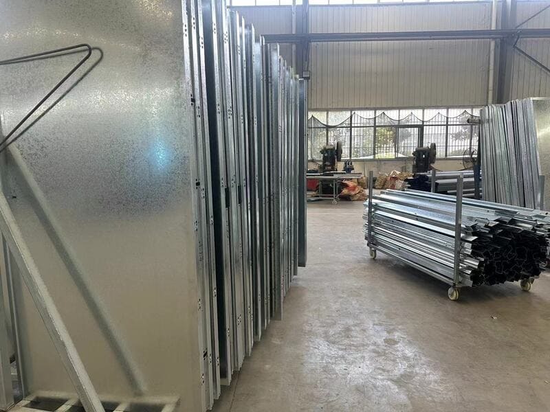 Steel processing line