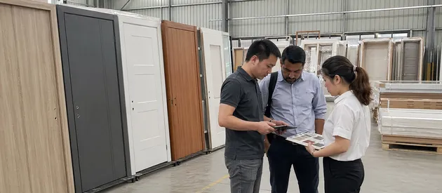 Importers building a door product line for hardware distributors or building material retailers