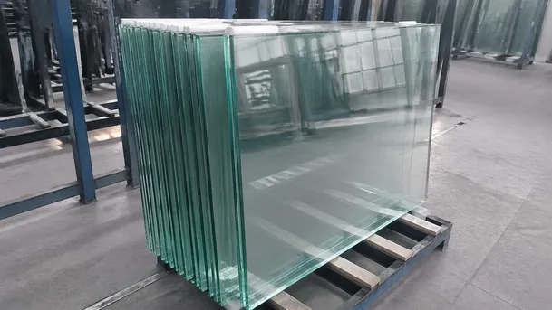 12mm tempered glass panel for security door — standard configuration