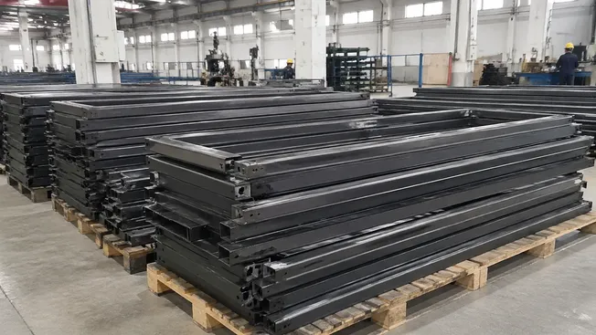 Heavy-duty 2.0mm security door frames for institutional and government construction projects