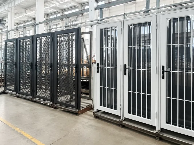 EUWOO factory direct security grill door manufacturing