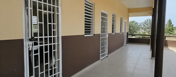 Security grill doors in institutional and government buildings in tropical regions