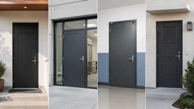 Single security door market segments — residential construction, commercial fit-out, institutional procurement, and replacement orders
