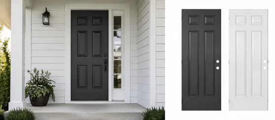 Residential and light commercial steel door distribution for hardware chains and builders